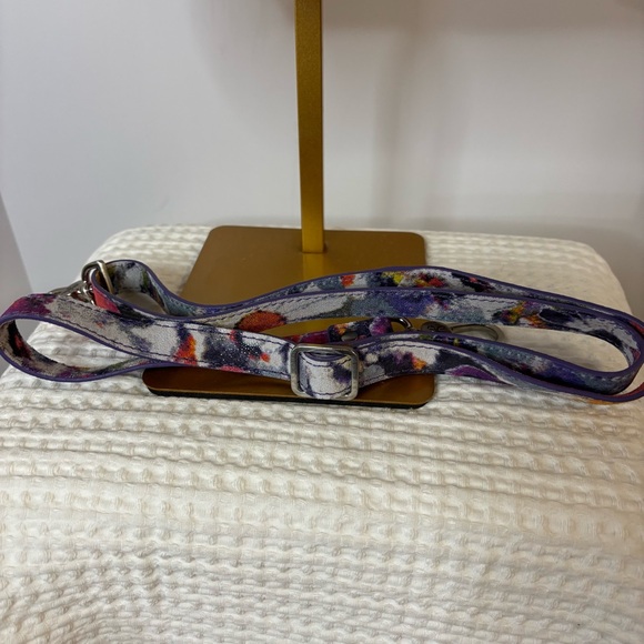 HOBO Sheila Top Zip Mini Floral in Printed Leather Women's Satchel Crossbody Bag - Picture 4 of 12